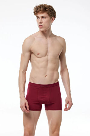 Erkek Füme Pamuk Elastan Boxer 075