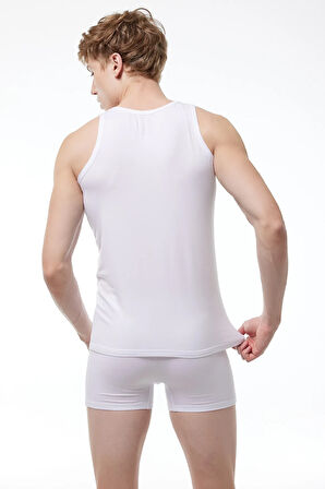 Erkek Siyah Üst Seviye Micro Modal Atlet 910