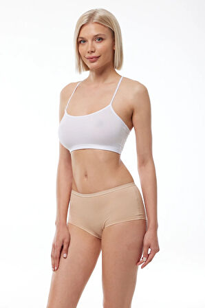 Kadın Lacivert 6 Lı Paket Geniş Kenarlı Iz Yapmayan Modal Külot 1906