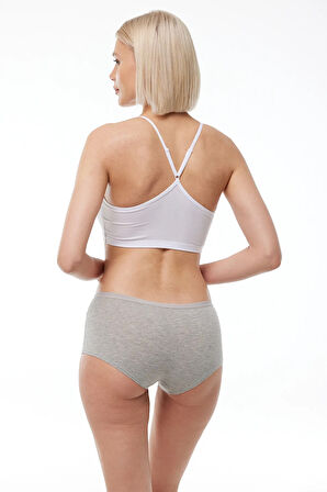 Kadın Lacivert 6 Lı Paket Geniş Kenarlı Iz Yapmayan Modal Külot 1906