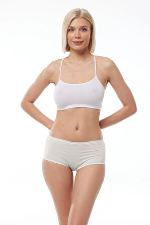 Kadın Lacivert 6 Lı Paket Geniş Kenarlı Iz Yapmayan Modal Külot 1906