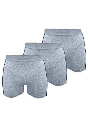 Malabadi 017 3'lü Paket Erkek Biyeli Modal Boxer