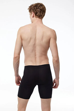 Erkek Gri Beyaz Siyah 3 Lü Paket Uzun Paçalı Modal Boxer 3m018