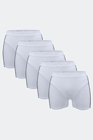 Malabadi 017 5'li Paket Erkek Biyeli Modal Boxer