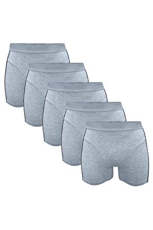 Malabadi 017 5'li Paket Erkek Biyeli Modal Boxer