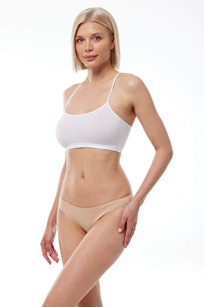 Malabadi 183 4'Lü Paket Kadın Modal Düşük Bel Iz Yapmayan Slip & Külot