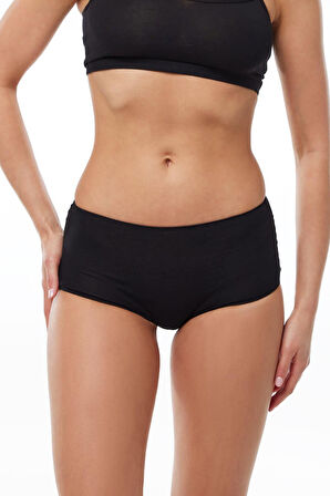 Malabadi 1053 2'Li Paket Kadın Modal Geniş Kenarlı İz Yapmayan Slip & Külot