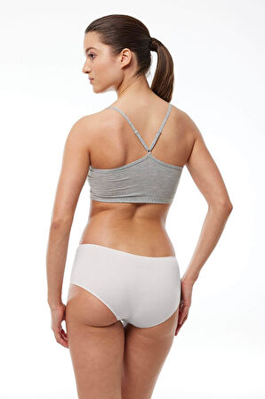 Malabadi 1126 4'Lü Paket Kadın Modal Geniş Kenarlı İz Yapmayan Slip & Külot