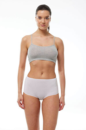 Malabadi 1053 4'Lü Paket Kadın Modal Geniş Kenarlı İz Yapmayan Slip & Külot