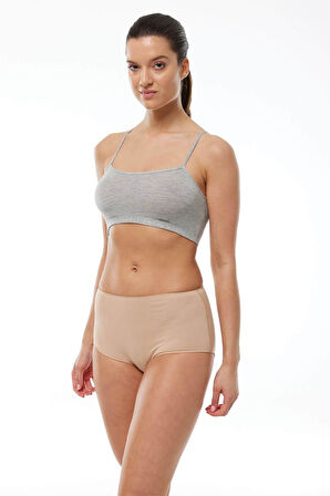 Malabadi 1053 4'Lü Paket Kadın Modal Geniş Kenarlı İz Yapmayan Slip & Külot