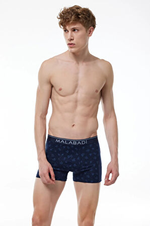 Desenli Modal Erkek Boxer 8 Adet 8m252