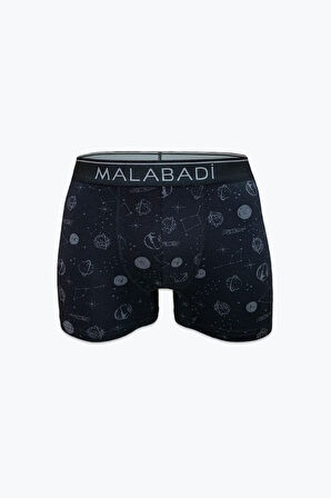 Desenli Modal Erkek Boxer 6 Adet 6m252