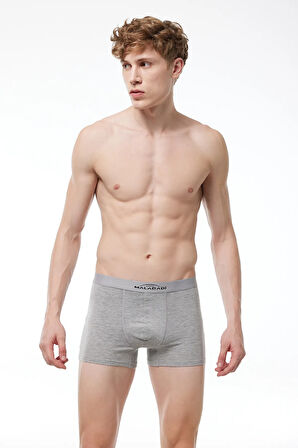 Erkek Lacivert 5 Li Pamuk Elastan Boxer 5m075