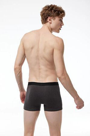 Erkek Lacivert 5 Li Pamuk Elastan Boxer 5m075