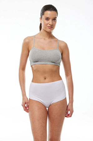 Kadın Ekru Modal Toparlayıcı Hamile Külodu 198