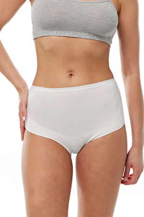 Kadın Ekru Modal Toparlayıcı Hamile Külodu 198