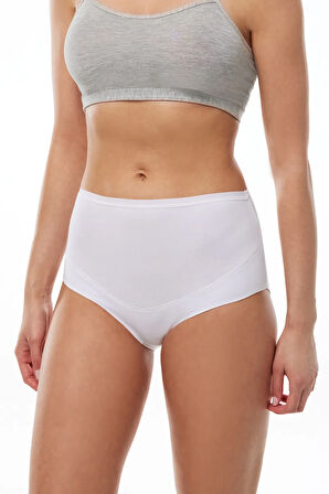 Kadın Ekru Modal Toparlayıcı Hamile Külodu 198