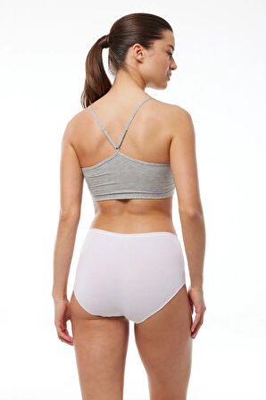 Kadın Ekru Modal Toparlayıcı Hamile Külodu 198