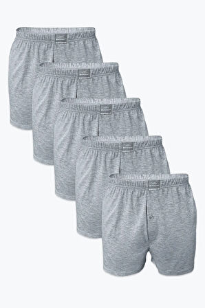 Erkek Beyaz 5 Li Geniş Kalıp Büyük Beden Boxer %100 Pamuk Battal Boy Mb2400 4xl/5xl/6xl/7xl