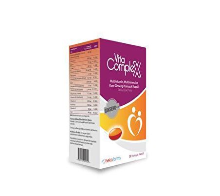 Vita Complex Multivitamin ve Mineral 30 Kapsül