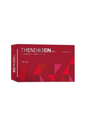THENDOJEN 500 Mg Kollajen Içeren Takviye Edici Gıda 30 Tablet