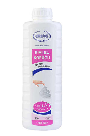 Ersağ Sıvı El Köpüğü 1000 Ml. x 2 Adet + Boş Aparat