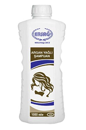 Ersağ Argan Yağlı Şampuan 1000 Ml. + Boş Aparat