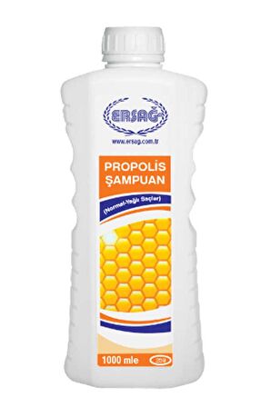 Ersağ Propolisli Şampuan (Normal-Yağlı Saçlar İçin) 1000 Ml. + Boş Aparat