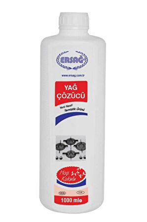 Ersağ Yağ Çözücü 1000 Ml.  + Boş Aparat