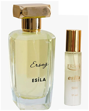  ERSAĞ ESİLA EDP Kadın PARFÜM SETİ 100 ML + 15 ML ÇANTA BOY