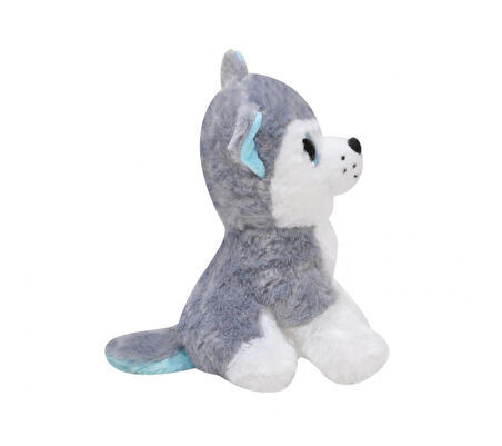 Selay Toys Peluş Sibirya Kurdu Husky Köpek Oyuncak 20 cm 1050