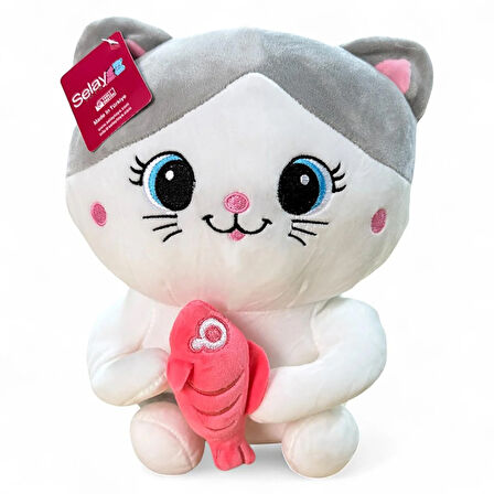 baby toys 1469 Balıkçı Kedi 38 cm