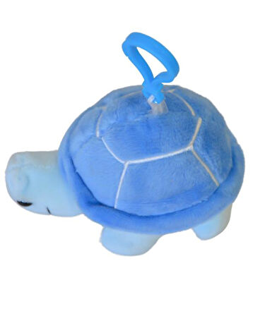 Selay Toys Pelüş Anahtarlık Uyku Kaplumbağa Mavi 1534