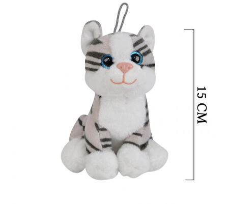 Selay Toys Peluş Kedi Oyuncak 15 cm 2029