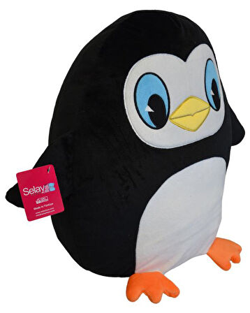 Selay Toys Pelüş Penguen Yastık 2317