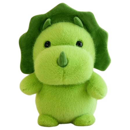 Dinozor Peluş Oyuncak 23 cm Yeşil 4512