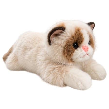Kedi Peluş Oyuncak 50 cm Ekru 4581