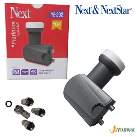 Next 2'Li Twin Lnb+10 Metre Next Kablo+4 Adet Contalı Konnektör