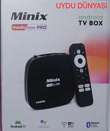 NEXT MinixMediaBox Pro 4K Android 14