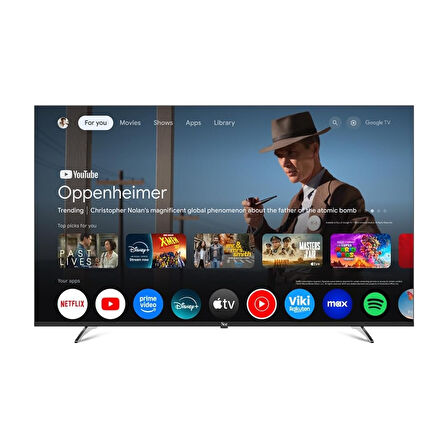 Next YE-58GFSG8-QLED 4K Ultra HD 58" 147 Ekran Uydu Alıcılı Google Smart QLED TV