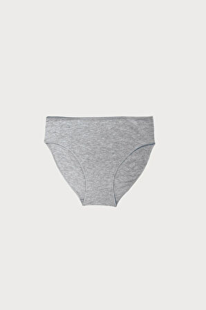 Kadın Bordo 2 Li Paket Modal Dar Kalıp Ara Bel Slip Külot 187