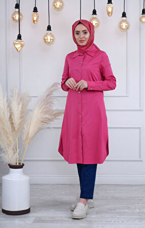 MissWhence Gömlek 27304 Fuşya