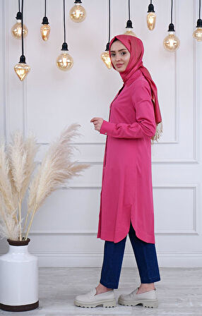 MissWhence Gömlek 27304 Fuşya