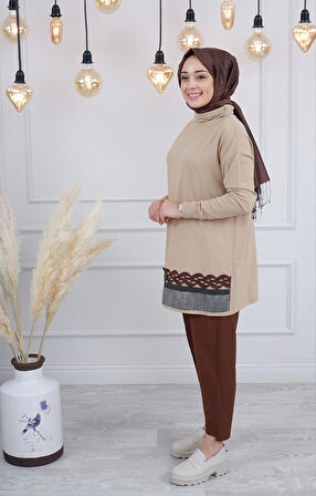 MissWhence Triko Tunik miss226 Camel