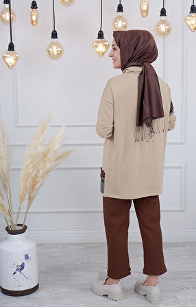 MissWhence Triko Tunik miss226 Camel