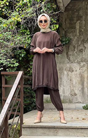 MissWhence Tunik 35010 Kahve