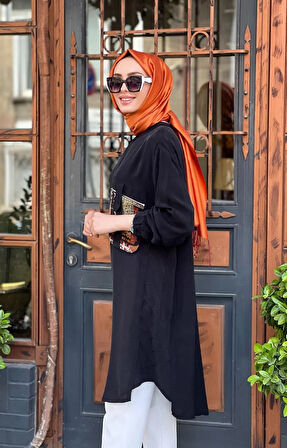 MissWhence Tunik 35005 Siyah