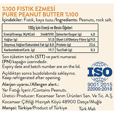 Fıstık Ezmesi 205 gr