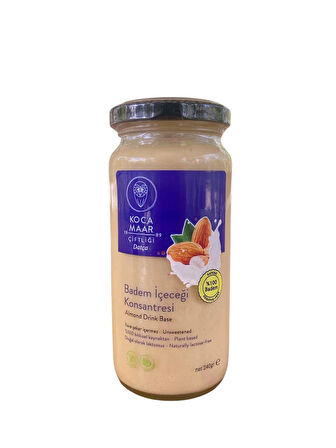 KOCAMAAR Badem Konsantresi İçeceği (%100 Badem) 240gr