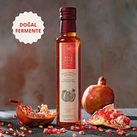 Doğal Fermente Nar Sirkesi 250 ml